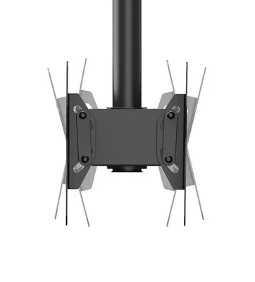 Neomounts Back-to-Back Screen Ceiling Mount (Height: 106-156 cm)