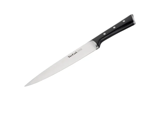 Нож за рязане Tefal Ingenio Ice Force K2320714 20см, неръждаема стомана, черна дръжка