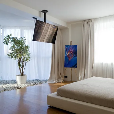 Neomounts Flat Screen Ceiling Mount (Height: 60-85 cm)