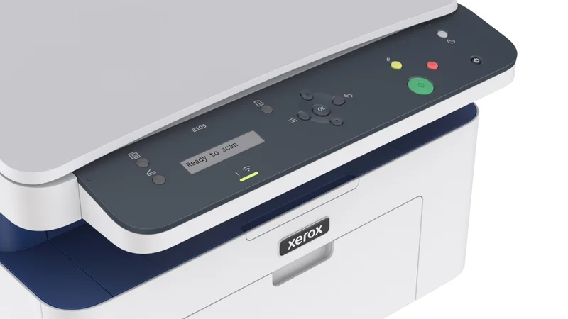 Лазерен мултифункционален принтер Xerox B105 B105V_BI A4 монохромен 3-в-1, 20 стр./мин, Wi-Fi