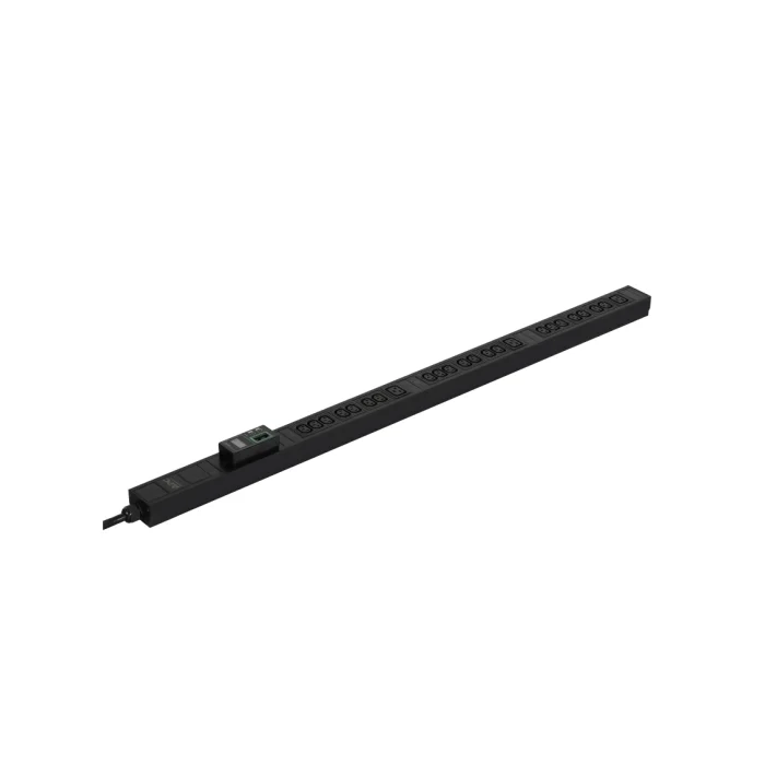 APC Easy PDU, Metered, Zero U, 11 kW, 230V,  (21) C13 & (3) C19 IEC309