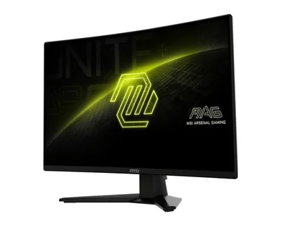 MSI  MAG 274CQF, 27", 0.5ms, 180Hz, Rapid VA,  2560x1440 (WQHD), 16:9, CURVE 1500R, Adaptive-Sync, 93% DCI-P3, AG, 300 nits, 5000:1, DCR 100M:1, DP(1.4), 2xHDMI 2.0b, Tilt, VESA, Black, 3.4kg