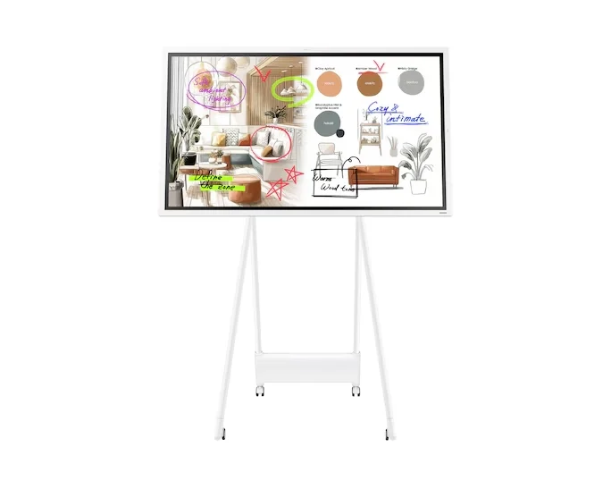 Samsung Flip PRO WM55F 55"  3,840 x 2,160 VA 450 cd/m2 TOUCH Wi-Fi Tizen 9 Speakers White