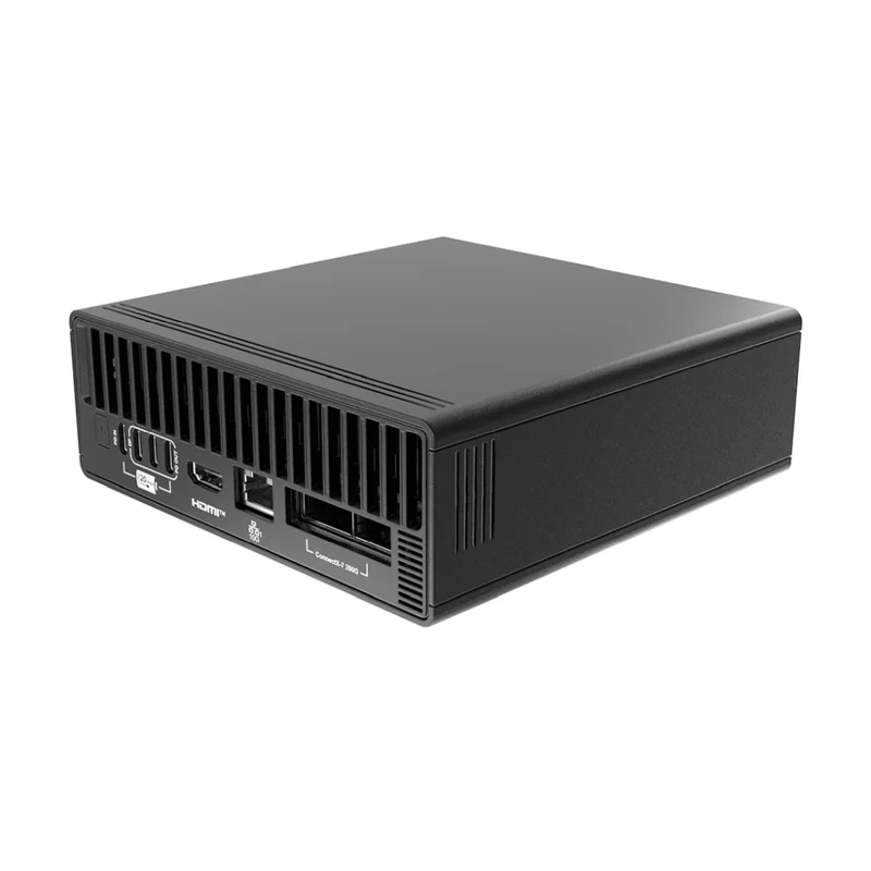 MSI EdgeXpert AI Supercomputer, Nvidia GB10, Nvidia Blackwell GPU&Arm 20 core CPU, 1 petaFLOP Al Performance (FP4, Sparse), 128 GB LPDDR5x unified system memory, SSD: 4TB PCIE Gen.5, NVIDIA DGX OS, Ethernet 10GbE, ConnectX-7 NIC 200 Gbps, 1.2 kg