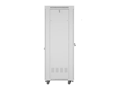Lanberg rack cabinet 19" free-standing 42U/600x800 (flat pack) with glass door lcd grey v2