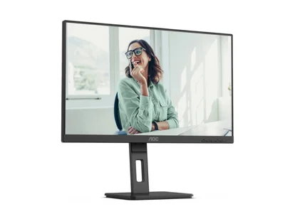 AOC Q27P3CV, 27" IPS WLED, 2560x1440@100Hz, 4ms GtG, 350cd m/2, 1000:1, DCR 50M:1, Adaptive Sync, FlickerFree,Low Blue Light, 2Wx2, Tilt, Height Adjust, Pivot, Swivel, 2xHDMI, DP, USB hub, RJ45