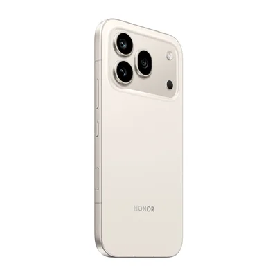 Смартфон HONOR 600 Pro 6.57" 120Hz AMOLED, Snapdragon 8 Elite, 12GB RAM, 512GB, 200MP+50MP+12MP/50MP, 6400mAh, Android 16, Golden White