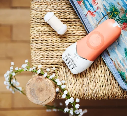 Rowenta EP4920F0, Wet & Dry Aquasoft, 3 in 1 epilator/ shaver/ trimmer, advanced epilation technology, 24 hygenic stainless steel tweezers & 0.8mm tweezers opening, hair guiding system, 31mm head, soft touch body, removable head, cordless use, 40min auto