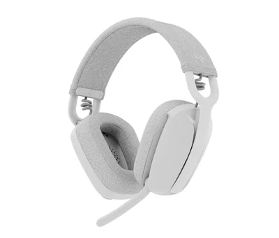Слушалки Logitech Zone Vibe 100 безжични, Bluetooth, бели