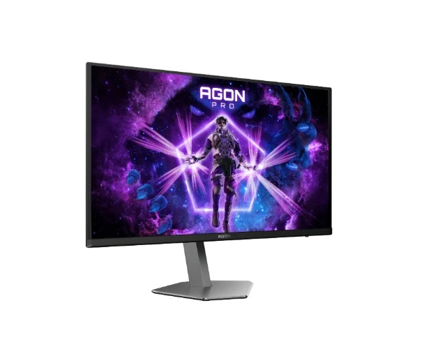 AOC AG276QZD2, 26.7" QD-OLED, 2560x1440@240Hz, 0.03GtG, 1000cd m/2, 1.5M:1, 80M:1 DCR, Adaptive Sync, FlickerFree, Low Blue Light, 5Wx2, Tilt, Height Adjust, Pivot, Swivel, 2xHDMI, 2xDP, USB hub
