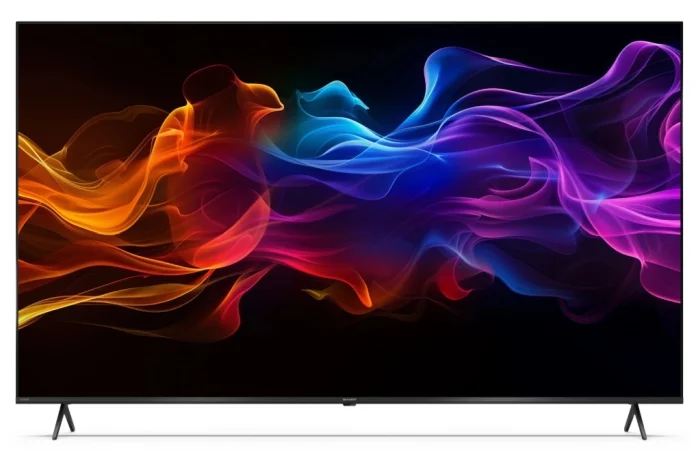 Sharp 65HP5265E, 65" QLED Google TV, 4K Ultra HD 3840x2160 Frameless, 1 000 000:1, AQUOS, DVB-T/T2/C/S/S2, Active Motion 1000, HDR10, Dolby Atmos, Dolby Vision, Google Assistant, Google Cast, HDMI 2.1 with eARC, 3.5mm Headphone jack / line-out, USB, Wi