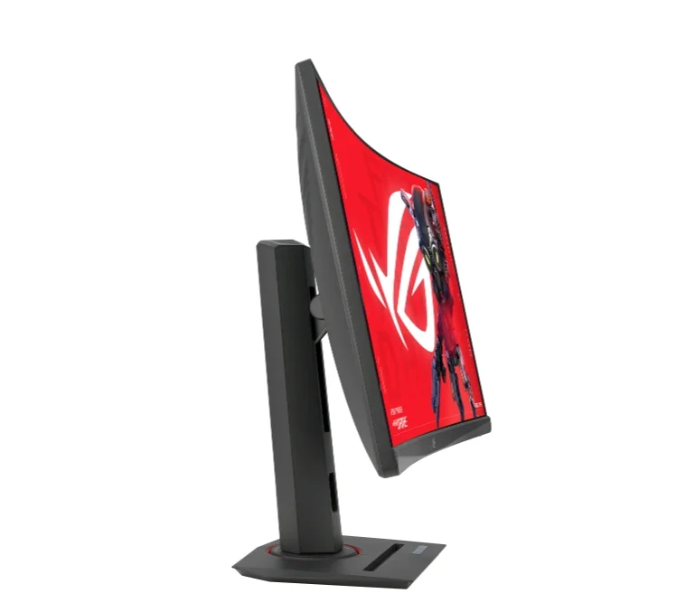Asus ROG Strix XG27WCMS Gaming Monitor ,27" 2K (2560x1440), Curved, 280Hz (Overclock), 1ms (GTG), Extreme Low Motion Blur Sync, USB Type-C, FreeSync Premium, DisplayWidget Center, tripod socket, HDR, USB Type-C, Black