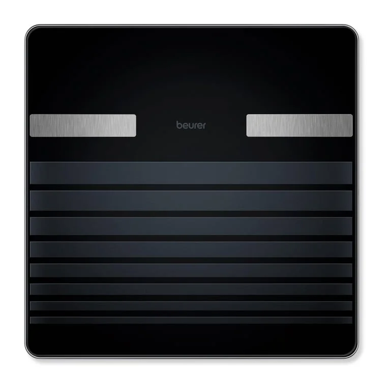 Електронен кантар Beurer BF 451 BT SignatureLine, диагностичен, 180 кг, Bluetooth, Magic LED дисплей, черен