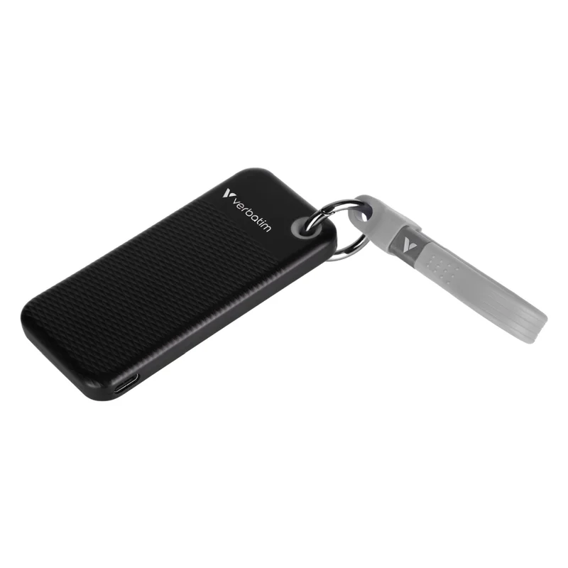 Verbatim Pocket SSD USB 3.2 Gen 2 512GB Black/Grey
