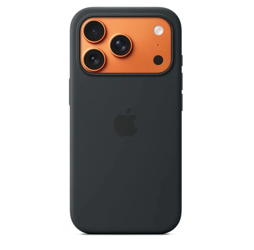 Apple iPhone 17 Pro Silicone Case with MagSafe – Black