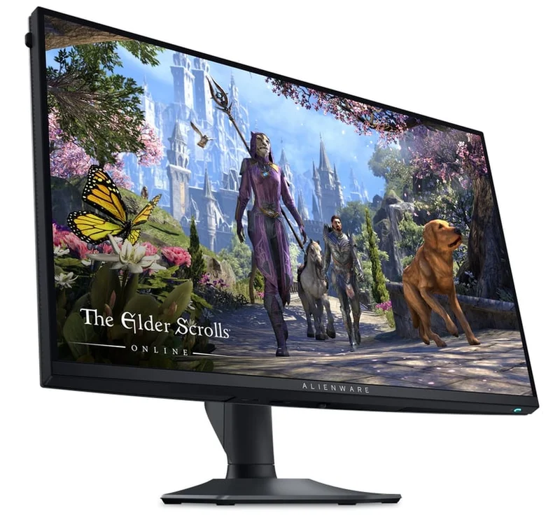 Dell Alienware AW2725QF, 27" LED Anti-Glare, IPS, 0.5 ms GtG, AMD FreeSync Premium Pro, NVIDIA G-SYNC, 1000:1, 500 cd/m2, 4K UHD (3840 x 2160), 180Hz, 100% sRGB, 95% DCI-P3 ,HDMI, DP, USB 3.2 hub, USB-C, PIP, PBP, Height Adjustable, Pivot, Swivel, Tilt