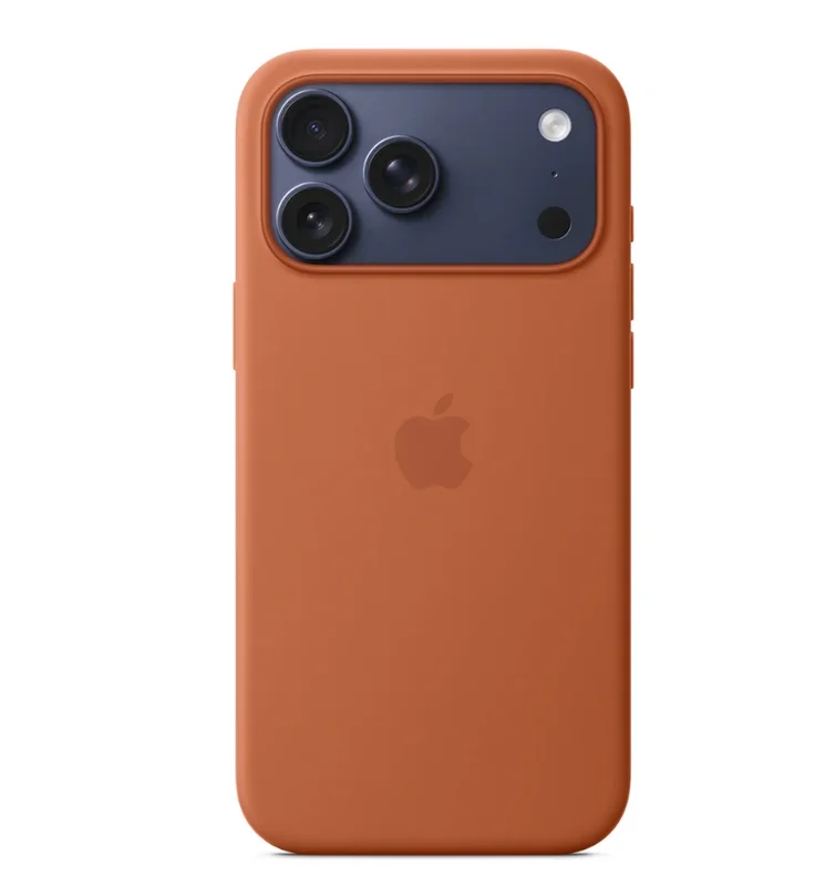 Apple iPhone 17 Pro Max Silicone Case with MagSafe – Terra Cotta