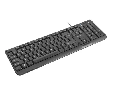 Клавиатура NATEC Trout, US Layout, Slim, Черна
