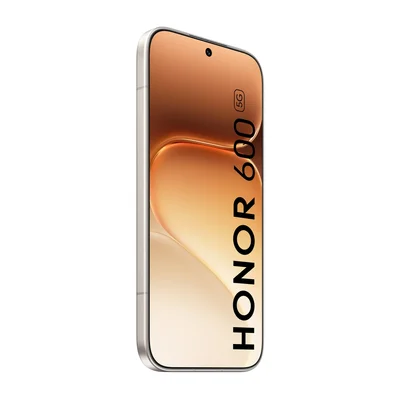 Смартфон HONOR Honor 600 512GB 6.57" AMOLED 120Hz, Snapdragon 7 Gen 4, 8GB RAM, 200+12MP/50MP, 6400mAh, Android 16, Golden White