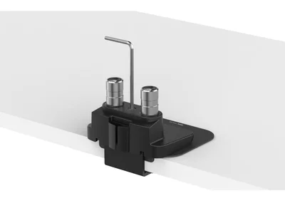 BenQ DUAL MONITOR ARM, BenQ Dual Ergo Arm BDH01, UNIVERSAL DESKTOP DEVICE BDH01 BLACK, Fits screens up to 35 inches, VESA compatibility for 75x75mm and 100x100mm patterns, Weight Capacity (per screen) 2 to 20kg