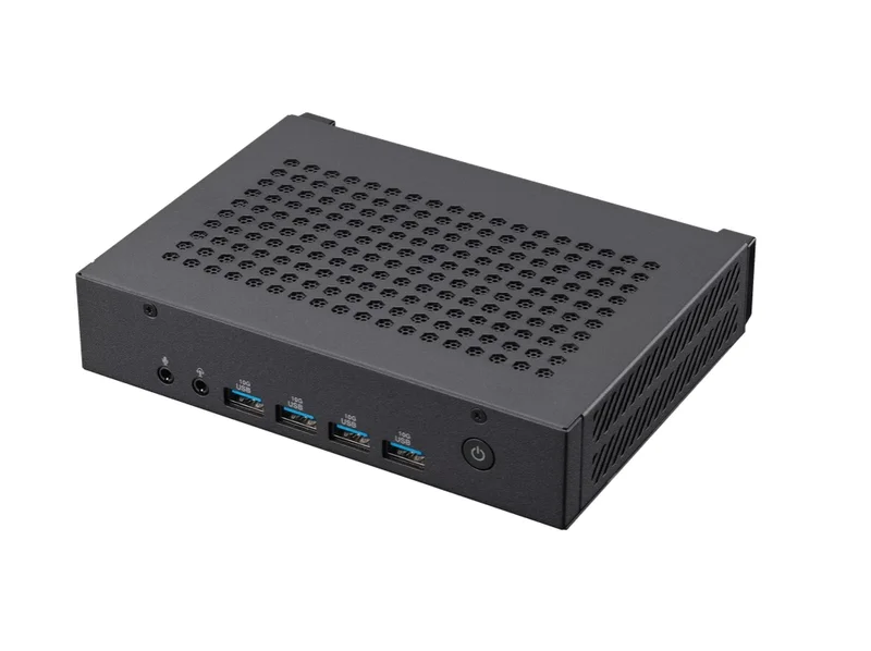 Asus ExpertCenter Barebone mini PC, PN43-BBN200MD, Intel N200, 1*M.2 Slot, INTEL Wi-Fi 6 + BT5.0(2*2), Without Os, Black