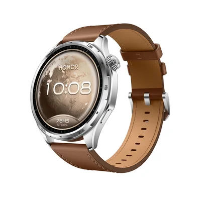 Honor Watch 6 Standard BT 32MB+4GB Twilight Brown Brown Leather Strap EU Version