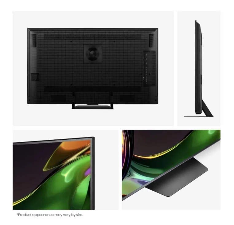 Hisense 75" UR8S, 4K Ultra HD 3840x2160, RGB Mini Led , DLED, Quantum Dot, 180Hz, IPS, HDR 10+, HLG, Dolby Vision IQ, Dolby Atmos, Smart TV,Light Sensor,WiFi 6eGHz, WiFi Direct, BT,2x10 W + 20 W + 2x5 W, Anyview Cast, 4xHDMI, 2xUSB, LAN, CI+, DVB-T2/C/S2