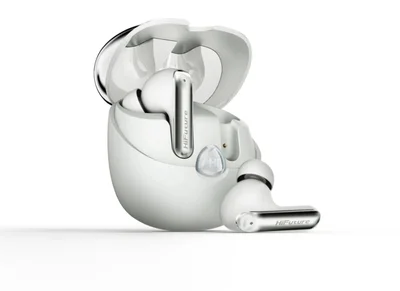 HiFuture SonicAir White, 4MICS ENC, 35 Hours Playtime,  Wireless 5.3, 10MM Driver, Soft Bass, Comfort Fit