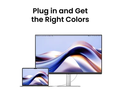 BenQ MA320UP 32" 4K Glossy Monitor for MacBook Pro and MacBook Air 31.5W WORK & ENTERTAINMENT DISPLAY MA320UP SILVER-GREY