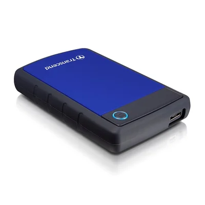 Transcend 2TB, 2.5" Portable HDD, StoreJet H3, Blue, Anti-shock