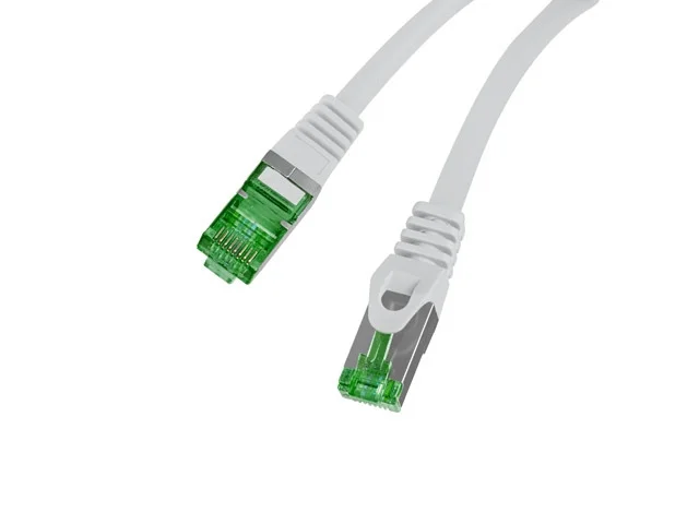 Мрежов кабел Lanberg CAT.7 S/FTP LSZH CU 1m, сив