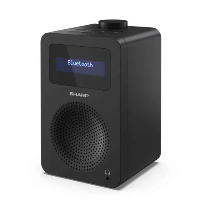Радио Sharp DR-430(BK) Bluetooth 5.0 5W DAB+/FM LCD дисплей Черен