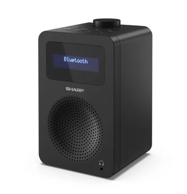 Радио Sharp DR-430(BK) Bluetooth 5.0 5W DAB+/FM LCD дисплей Черен