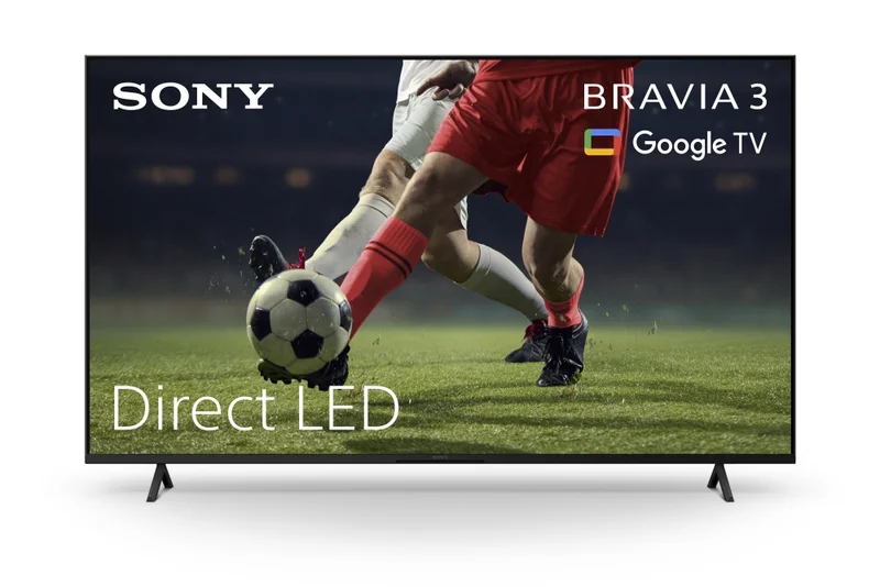 Sony K-50S35 50" 4K HDR TV BRAVIA 3 ,Direct LED,4K HDR Processor X1 ,Triluminos PRO, Live Colour,Dynamic Contrast Enhancer,Motionflow XR 200/240 Hz,X-Balanced Speaker,Dolby Atmos,DVB-C / DVB-T/T2 / DVB-S/S2,4xHDMI,2xUSB,Android TV, Google TV