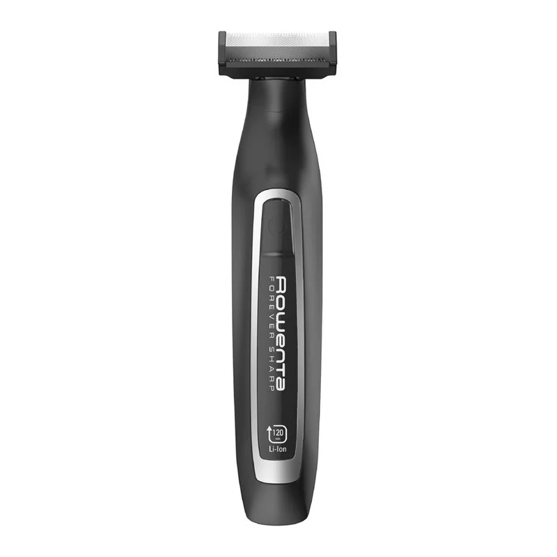 Тример за брада Rowenta Forever Sharp TN6000F5, водоустойчив, самонаточващи се остриета, 3 в 1, 120 мин автономност, черен