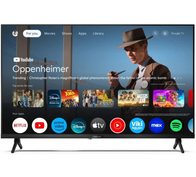 Телевизор Sharp 32GF3265E 32" Full HD QLED Google TV