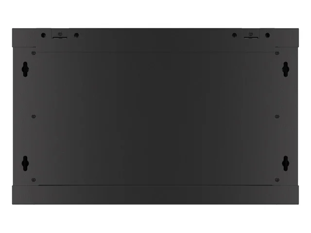 Lanberg rack cabinet 19" wall-mount 6U/600x450 for self-assembly with metal door black (flat pack)