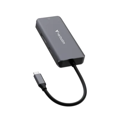 Verbatim USB-C Essentials Multiport Hub 6 Port with RJ45