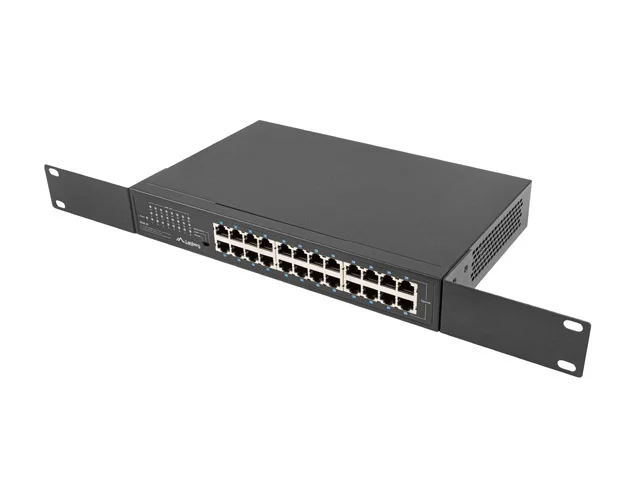 Lanberg switch rsge-24 24x 1GB unmanaged gigabit ethernet rack 19"