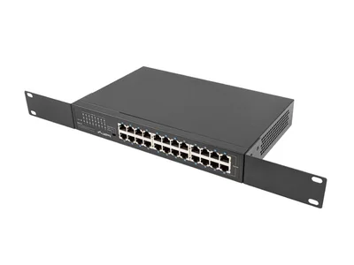 Lanberg switch rsge-24 24x 1GB unmanaged gigabit ethernet rack 19"