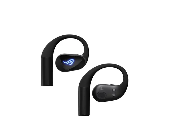 Геймърски слушалки ASUS ROG Cetra Open Wireless, In-ear, безжични, черни