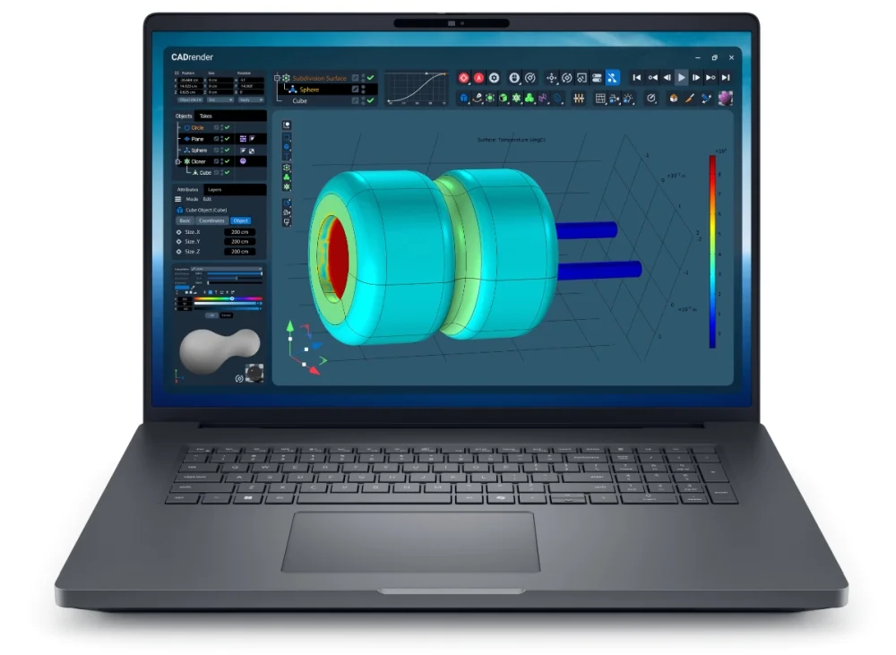 Dell Pro Max 18 Plus MB18250, Intel Ultra 7 265HX, vPro (13TOPS NPU, 20 cores, up to 5.30 GHz), 18" QHD+ (2560x1600) 500 nits, 32GB: 2x16GB 6400 MTs DDR5, 1TB SSD, NVIDIA RTX PRO 2000 8GB GDDR7, 8MP IR Cam and Mic, Wi-Fi 7, FPR, Backlit Kb, Win11 Pro