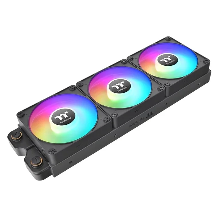 Комплект вентилатори за компютър Thermaltake CT120 EX Reverse ARGB Sync, 120 мм, 3 броя, магнитно свързване