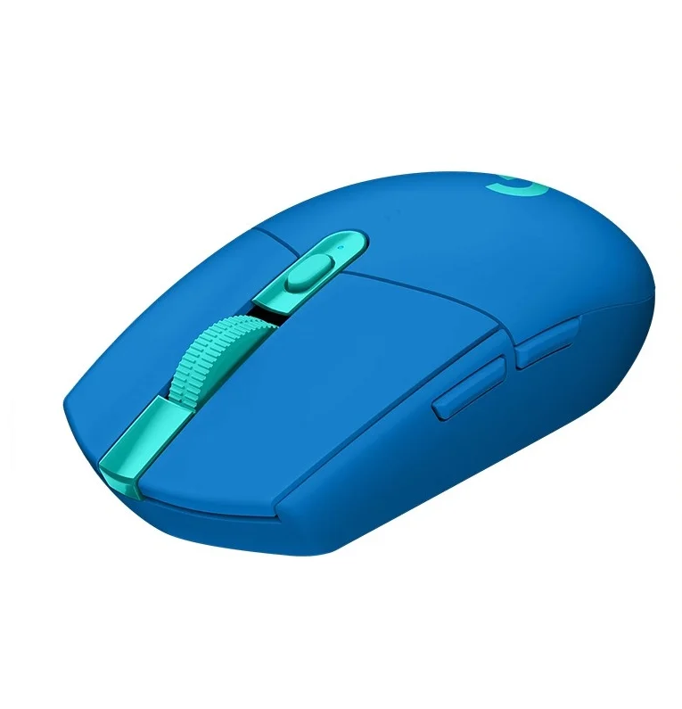Гейминг мишка Logitech – G305 LIGHTSPEED, безжична, 12000 dpi, 6 бутона, синя