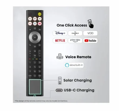 Hisense 65"U7S Pro, 4K Ultra HD 3840x2160, ULED, FALD, Quantum Dot, 165Hz, IPS, HDR 10+, HLG, Dolby Vision IQ, Dolby Atmos, Smart TV, WiFi 5GHz, WiFi Direct, BT, Anyview Cast,light sensor,Solar Powered Remote, 4xHDMI, 2xUSB, LAN, CI+, DVB-T2/C/S2, Black