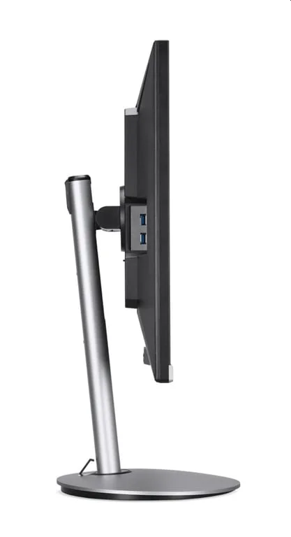Acer Vero CB322QUEsmiiprx, 31.5'' QHD (2560x1440), IPS, 100Hz, 100M:1, 350nits, 4ms (GTG)/1ms (VRB), HDR10, Adaptive Sync, 2xHDMI, DP, Audio out, BlueLightShield Pro, ZeroFrame, Speakers 2*2W, Remote, Vesa, TUV Eyesafe, TCO, Energy Class C, Silver, 3Y