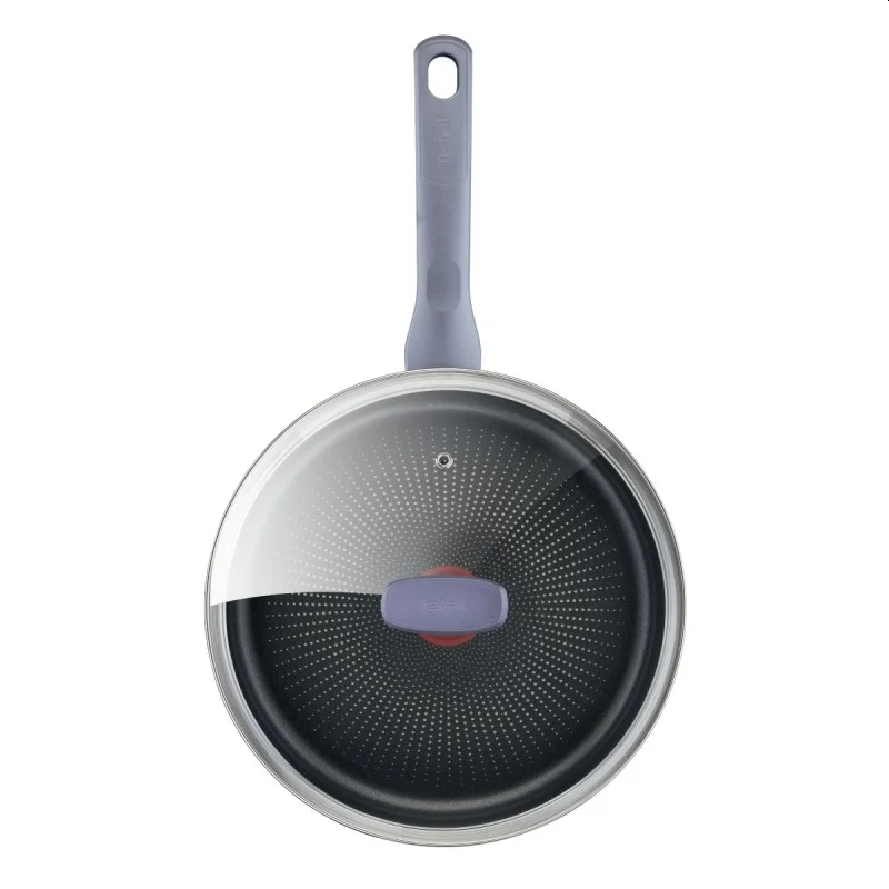 Тиган соте Tefal Daily Cook G7303255 24 см с капак, индукция, термоиндикатор