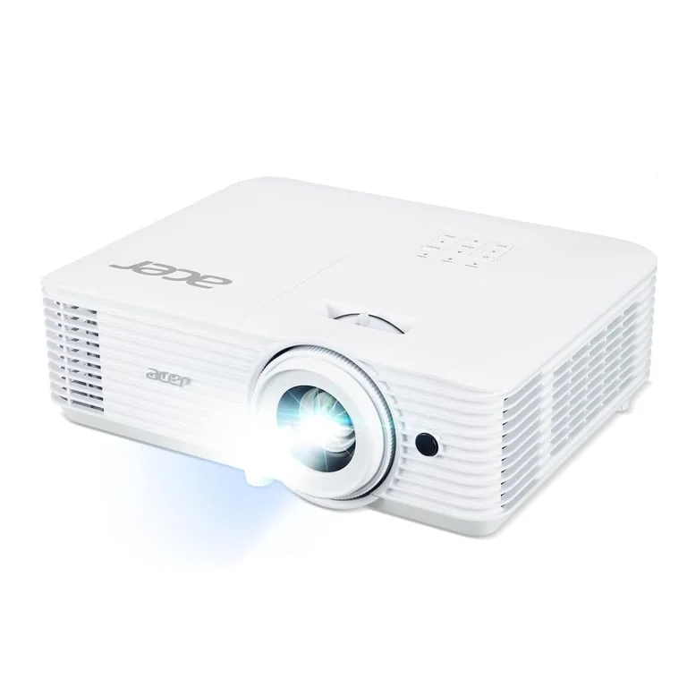 Acer Projector H6546Ki, DLP, FHD (1920x1080), 5200 ANSI Lumens, 17 000:1, 1.1x, 3D ready, 24/7 operation, HDMI 2x1.4, DC Out (5V/1.5A, USB-A), RS232, Audio in/out, WiFi (kit incl.), Speaker 3W, Bag, 2.95Kg, 2Y, White