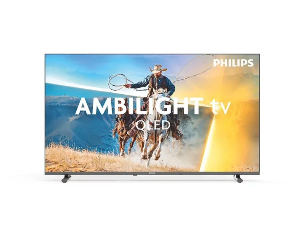 Philips 40PQS6901/12, 40'' QLED, FHD (1920x1080), 3 sided Ambilight, Pixel Plus HD, WCG 90% DCI, HDR10, HLG, Titan 3.0 OS , 3*HDMI, 2*USB, WiFi 4, 12W RMS, Black