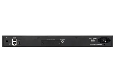 D-Link 48x10/100/1000BASE-T PoE ports (370W budget) Layer 3 Stackable Managed Gigabit Switch with 2x10GBASE-T ports and 4xSFP+ ports